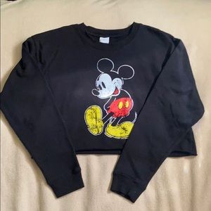 Crop sweater